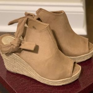 Peep Toe Wedges